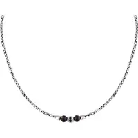 Morellato - Steel necklace with tiger eye Pietre S1744, (Acier)