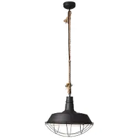 Brilliant Lampe suspendue Country Rope Ø 47cm