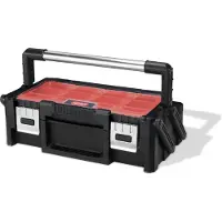 Bosch Boîte CANTILEVER 18" avec 18 compartiments noir / rouge