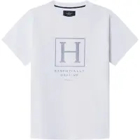 Hackett London Heritage H Logo Short Sleeve T-shirt Blanc 7 Years Garçon