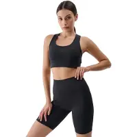4F Femmes, Short, Shorts, Noir, (S)