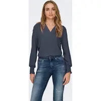ONLY Chemisier 'ONLMETTE' bleu foncé