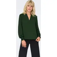 ONLY Chemisier 'ONLMette' vert foncé