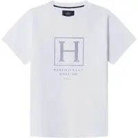 Hackett London Heritage H Logo Short Sleeve T-shirt Blanc 13 Years Garçon