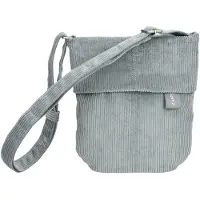 Zwei Sac à bandoulière gris