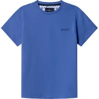 Hackett Swim Trim Island Short Sleeve T-shirt Bleu 24 Months Garçon