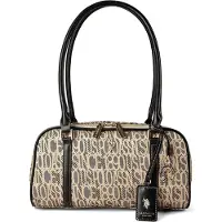 U.S. POLO ASSN. Sac bandoulière mastic / noir