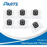 Plus.Parts Sacs à poussière Tefal Power XXL TW3153 (lot de 6, )