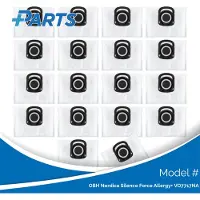 Plus.Parts Sacs à poussière OBH Nordica Silence Force Allergy+ VO7717NA (lot de 18, )