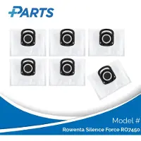 Plus.Parts Rowenta Silence Force RO7450 Staubbeutel (6-er Pack, )