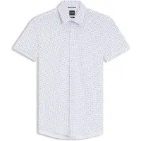BOSS Chemise slim en jersey stretch imprimé performant