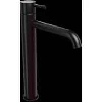 Blaufoss Round 2.0 EcoStart robinet de lavabo réhaussé Noir Mat
