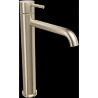 Blaufoss Round 2.0 EcoStart robinet de lavabo réhaussé Brushed Champagne Gold