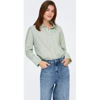 ONLY Chemisier 'ONLOregon Alva' vert pastel / vert foncé / blanc