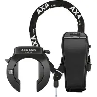 Axa Atlas Large 52302095cs3 Bike Frame Lock Noir