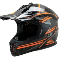 Cgm Casque cross junior Dirt-X 267G avec coque HPT et système de ventilation Air Stream | Casque cross, casque motocross, casque enfant | Homologation ECE-R 22.06 | Taille YXL (56 cm) | Taille YS