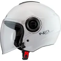 Nzi Civic Solid Noveau Open Face Helmet Blanc 2XL