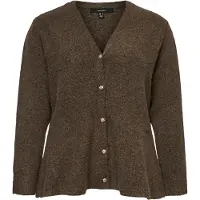 Vero moda Cardigan 'VMCgrace' marron chiné