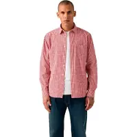 Levi's Sunset Long Sleeve Shirt Rose S Homme