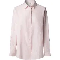 Pepe Jeans pour femme. PL3051395 Chemise Bernany rose clair (L), Casuel, Coton, Manche longue