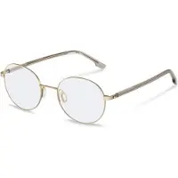 Rodenstock Lunettes de Vue R7181 49/19/145 Light gold, beige Metallo MAN R7181