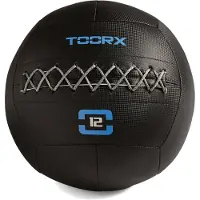 Toorx Professional Wall Ball Absolute– Balle de Médecine en Éco-Cuir pour Entraînement - 12 kg