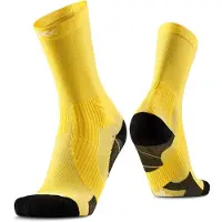 X-socks Run Perform Crew Socks Jaune EU 35-38