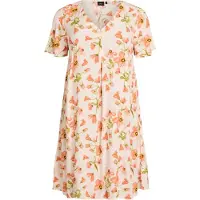 Zizzi Robe 'Bella' jaune / kiwi / pitaya / rose pastel