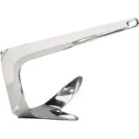 PLASTIMO Bruce Stainless Steel Anchor Argenté 20 Kg