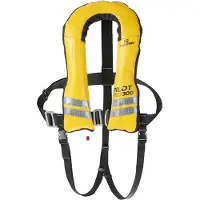 PLASTIMO Gilet De Sauvetage Gonflable Avec Harnais Pilot Pro 300 Auto Uml Elite