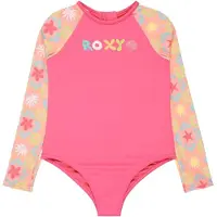 Roxy Shorty à Manches Longues Avec Fermeture éclair Au Dos Pour Junior Check Tw