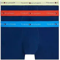 Tommy Hilfiger Um0um03890 Trunk Boxers 3 Units Bleu L Homme