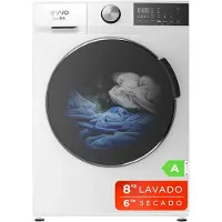 Evvo Machine à Laver à Chargement Par Le Haut Nova 8/6 V2