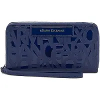 Armani Exchange pour femme. XW001606AF17290UB134 Portefeuille Combi marine (OSFA), Casuel, Polyester