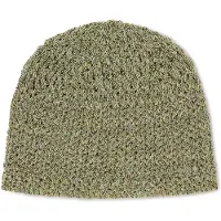 Armani Exchange pour femme. XW002362AF21577O7002 Bonnet en crochet beige (OSFA), Casuel, Coton