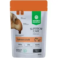 Nature´s Protection Superior Care Red Coat Saumon Et Krill Nourriture Humide Pour Chien 12x85g