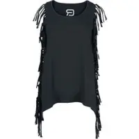 R.e.d. by emp Top de - Basic - S - XL - pour Femme - noir - Taille M