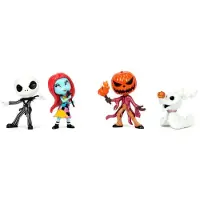 Jada Set Of 4 Metal Nightmare Before Christmas 7 Cm Figure Multicolore Enfants