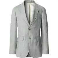 Hackett London Veste de costume 'Delave Hopsack' menthe