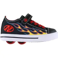 Heelys Patins à roulettes - Chic - Noir/Jaune/Rouge - - 35 - Chaussures