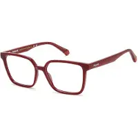 Polaroid Kids Lunettes de vue - - PLD D836 - JUNIOR enfant - Rouge - Monture polyamide 49/14/125