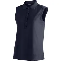 Maier Sports Ulrike Sleeveless Polo Bleu L Femme