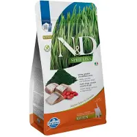 Farmina N&D Spirulina Kitten Herring & Wolfberry - 1,5 kg - pour chatons avec hareng, spiruline et baies de Goji