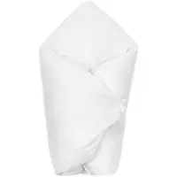 NEW BABY : Couverture de change de luxe en plumes - Rembourrage en plumes, 80 x 80 cm