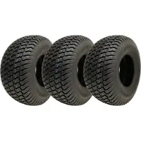 Parnells 20x10.00-8 Lawnmower Grass Turf Tyres 4ply Wanda P332 Road Legal (Set of 3)