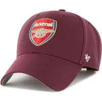 47 Brand Hommes, Casquette, Curved Snapback Cap - FC Arsenal London Maroon, Rouge