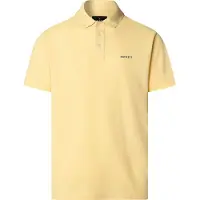 Hackett London pour homme. HM5600146 Polo avec bordure de plage coupe classique jaune (M), Casuel, Coton, Manche courte