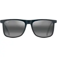Maui jim Makamae Polarized Sunglasses Bleu Neutral Grey/CAT3