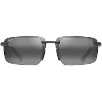 Maui jim Laulima Af Polarized Sunglasses Noir Neutral Grey/CAT3 Homme