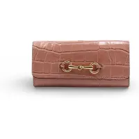 Cheval Firenze Porte-monnaies 'GRANT CROC' rose